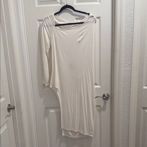 Eloquii Long Sleeve White Top